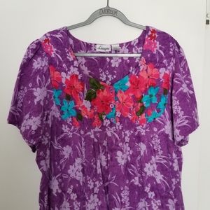 EUC • Hawaiian Muumuu • 3X